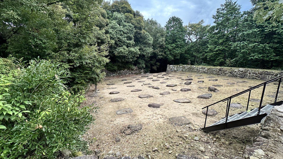Azuchi Castle ruins, contextual image for the Jesuit seminary